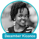 DECEMBER KICONCO